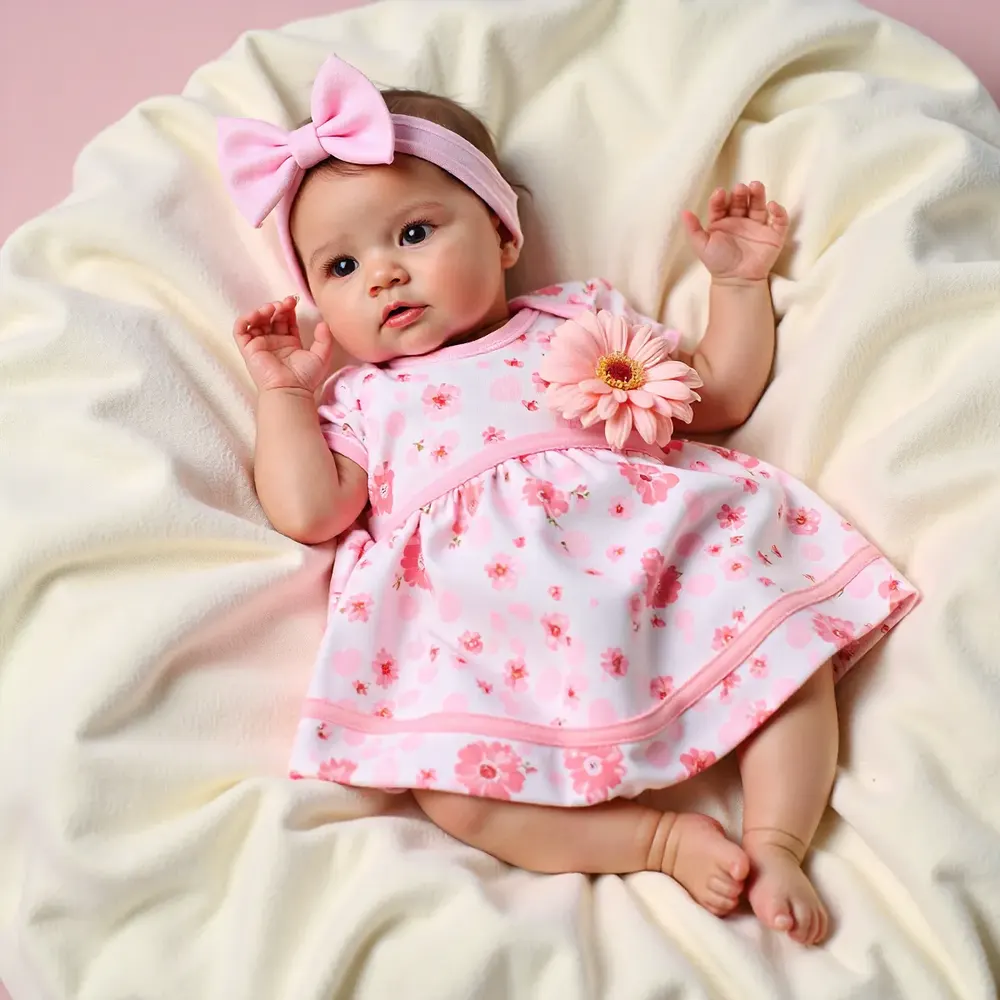 12"&16"& 20" Adorable Baby Boy and Girl Doll Full Body Silicone Extremely Flexible, photograph 3