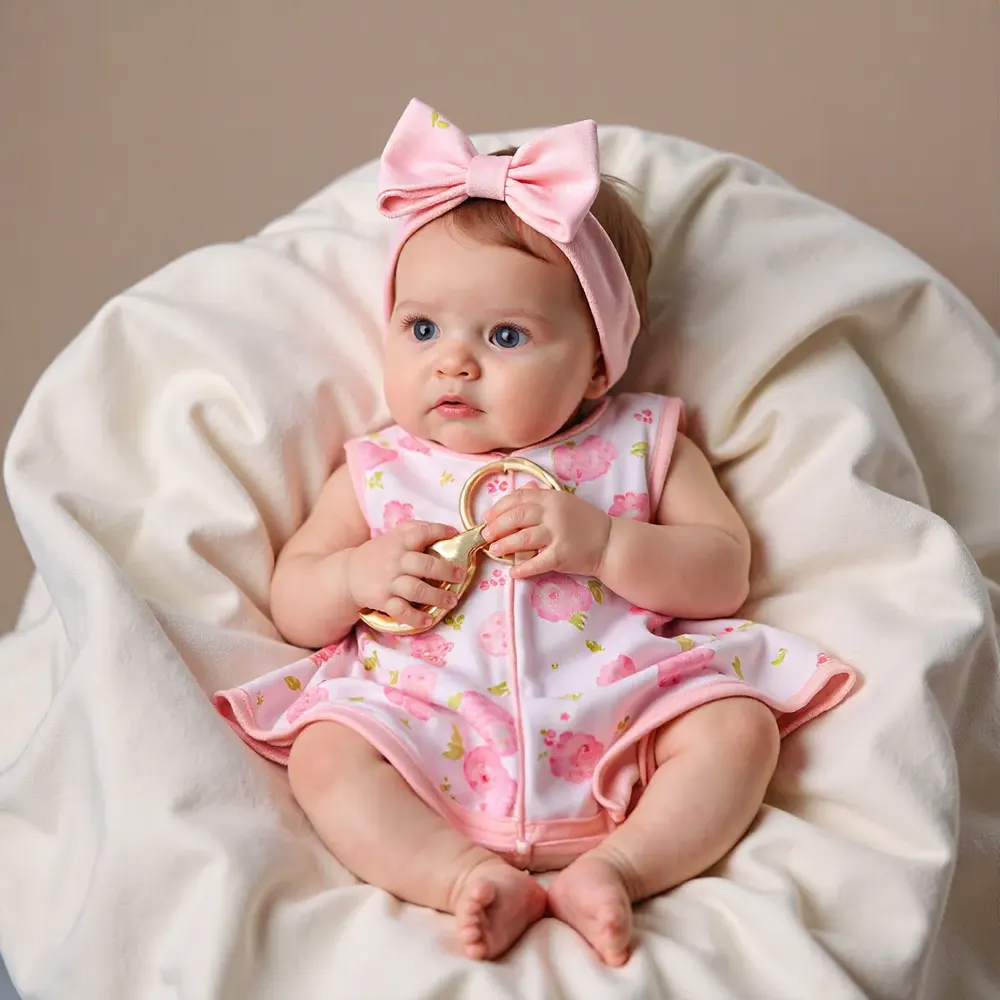 12"&16"& 20" Adorable Baby Boy and Girl Doll Full Body Silicone Extremely Flexible, photograph 4