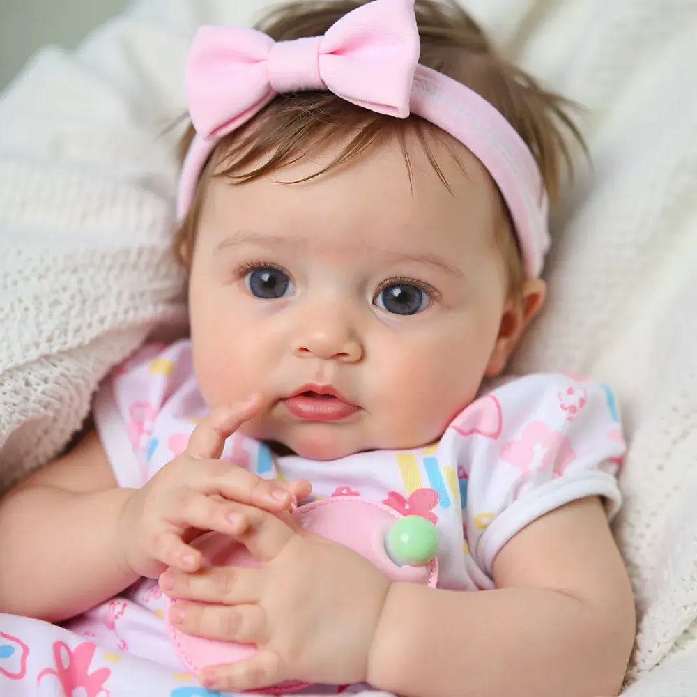 12"&16"& 20" Adorable Baby Boy and Girl Doll Full Body Silicone Extremely Flexible, photograph 5