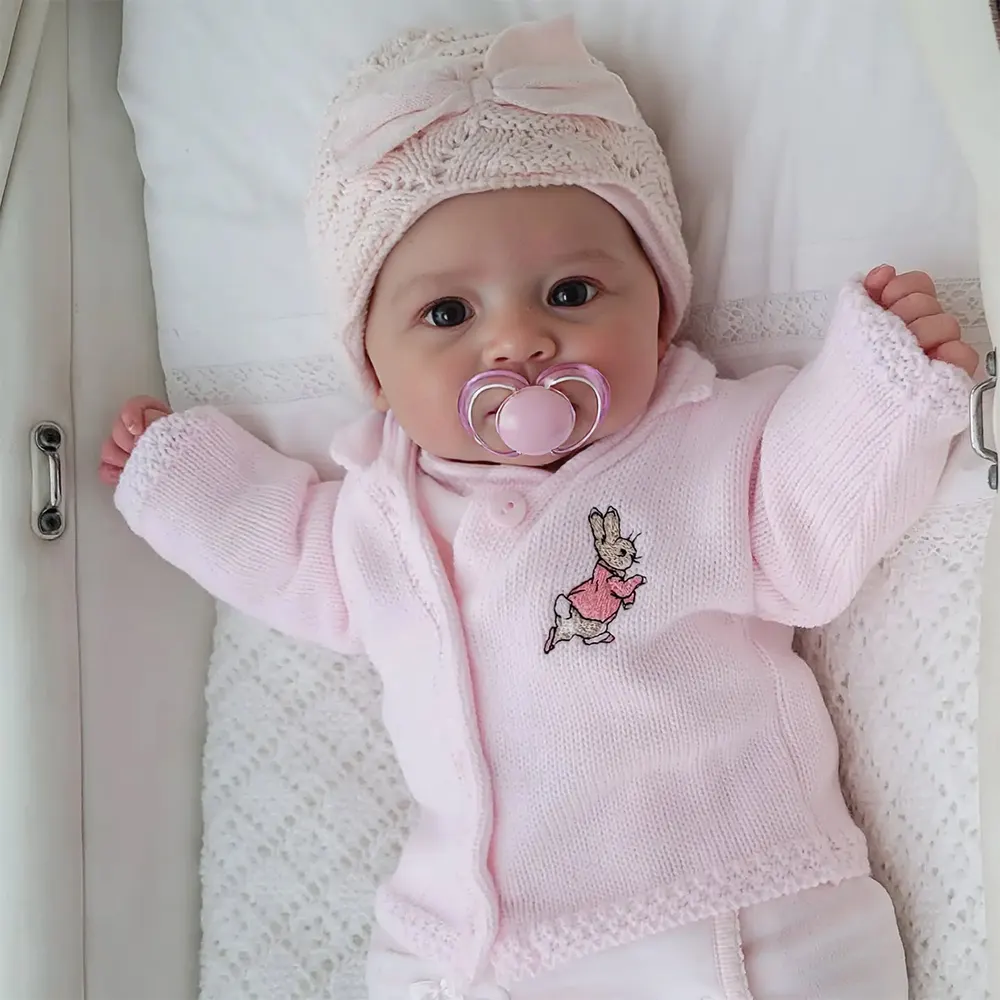 12" & 16" & 20" Full Silicone Reborn Baby Doll with Soft, Skin-Like Touch