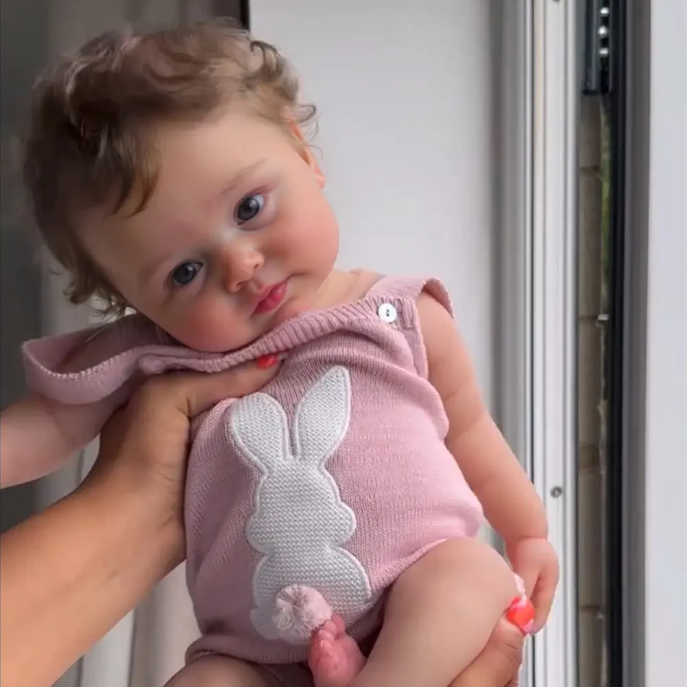 12"/16" /20" Fully Squishy Reborn Baby Doll with Solid Silicone