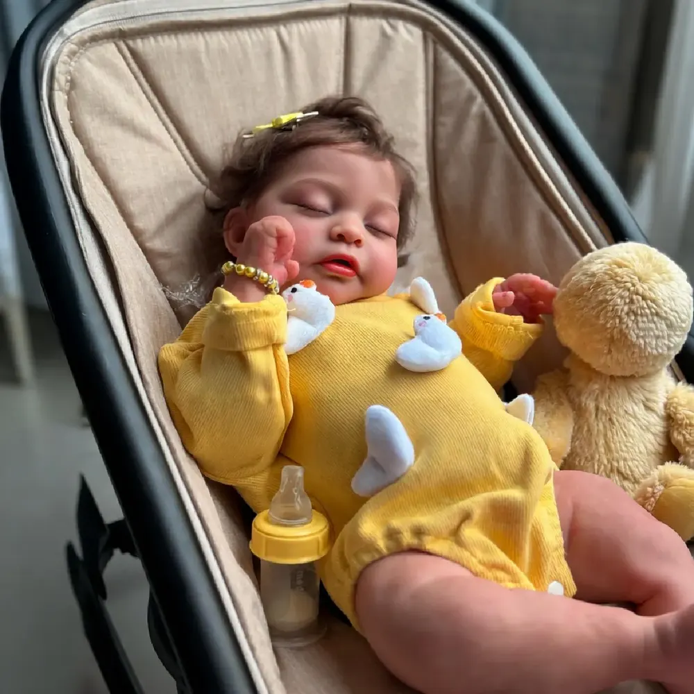 12"/16"/20" Newborn Baby Named Vesper with Full Body Silicone, photograph 6