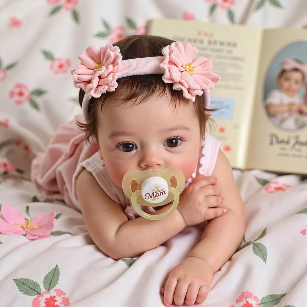 12"&16" Adorable Baby Boy or Girl Doll Nemia and Hebera Full Body Silicone, photograph 4