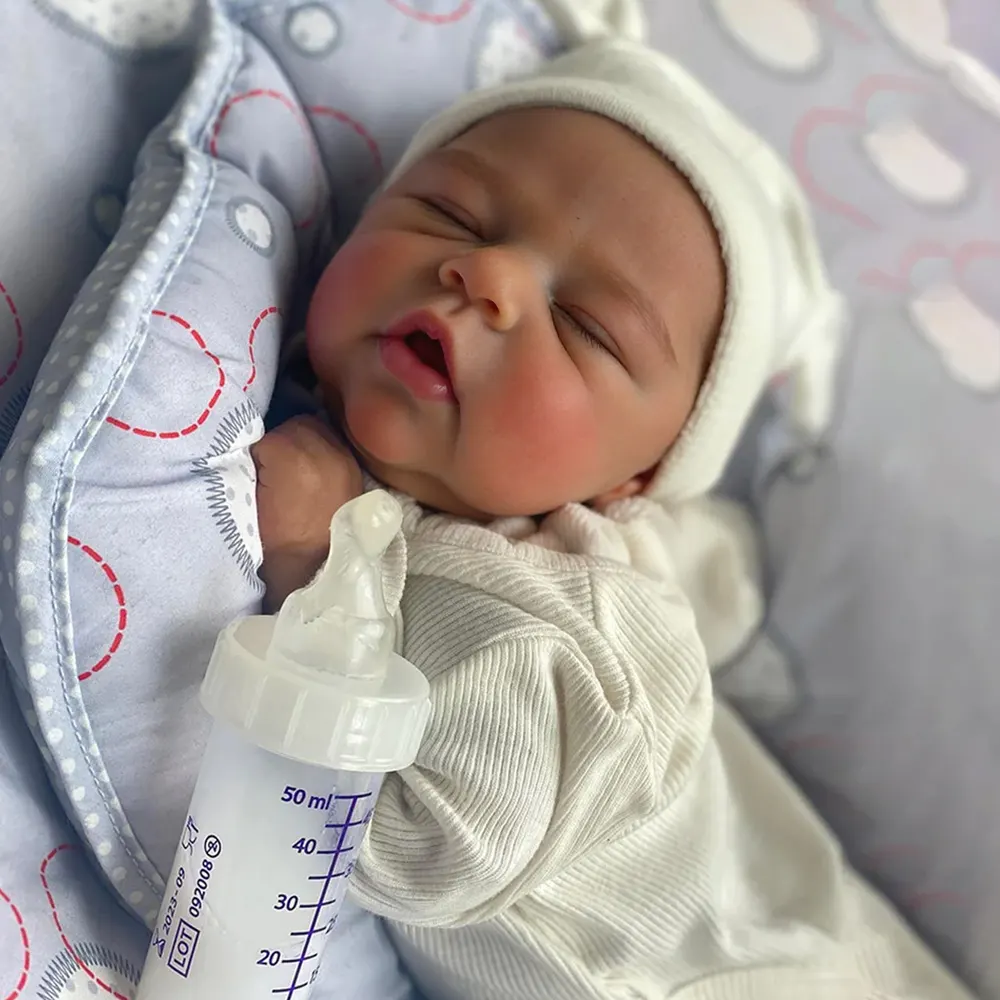 12"&16" Flexible Solid Platinum Liquid Full Silicone Reborn Doll Baby Boy, photograph 4