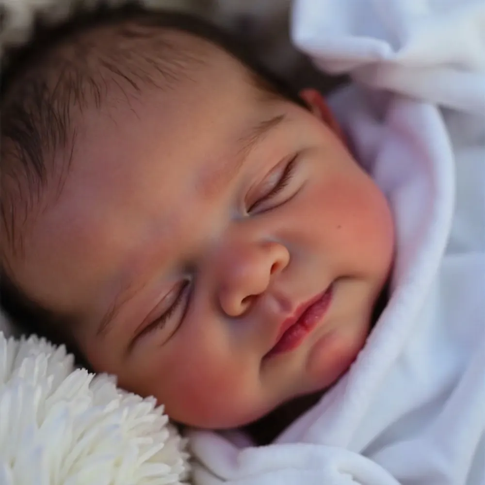 12"&16" Full Body Silicone Bendable Reborn Baby Boy or Girl Dolls Named Qalauin, photograph 3