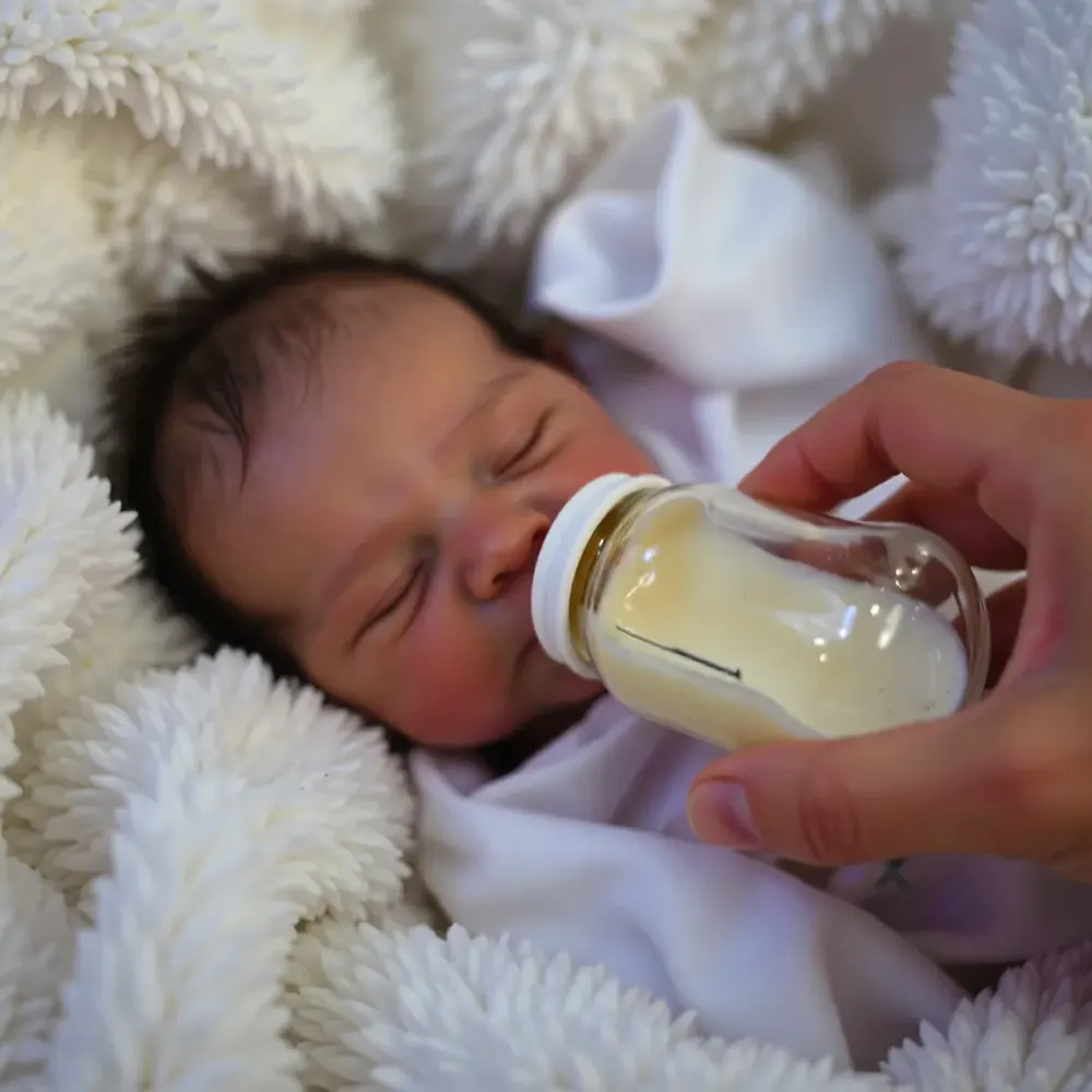 12"&16" Full Body Silicone Bendable Reborn Baby Boy or Girl Dolls Named Qalauin, photograph 6