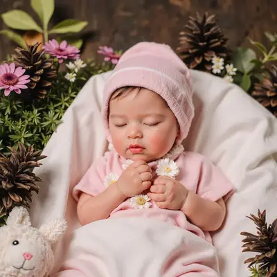 12"&16" Full Platinum Solid Silicone Sleeping Baby Doll Girl or Boy Presin