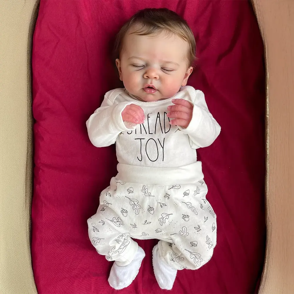 12" & 16" Full Silicone Reborn Baby Doll with Realistic Features and Supple Texture, photograph 5