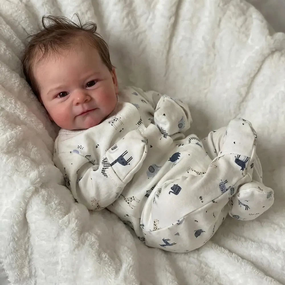12"&16" Fully Squishy Super Realisitc Reborn Baby Boy Tukaba, photograph 4