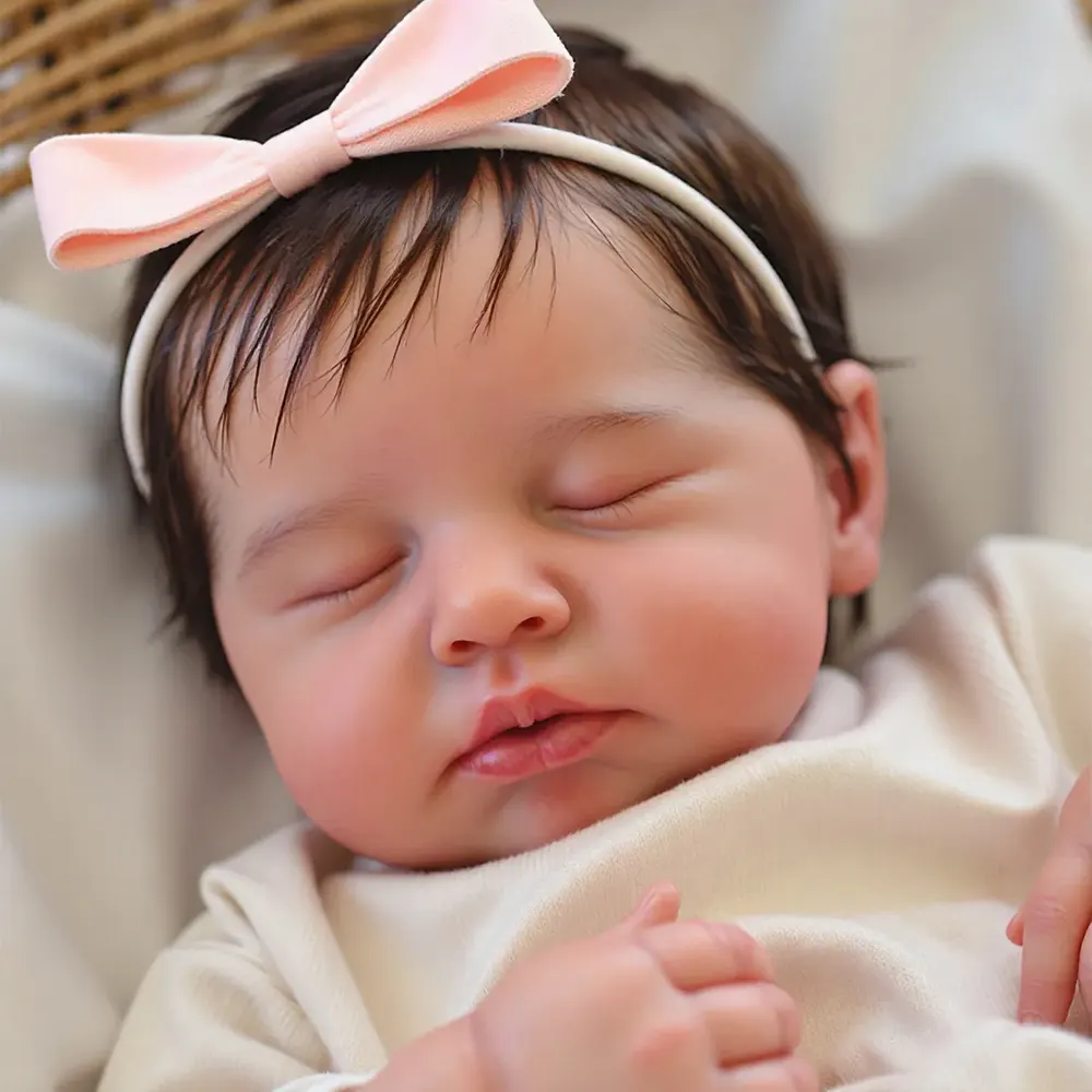 12" & 16" Lifelike Reborn Baby Doll with Tender Face and Soft Limbs, photograph 3