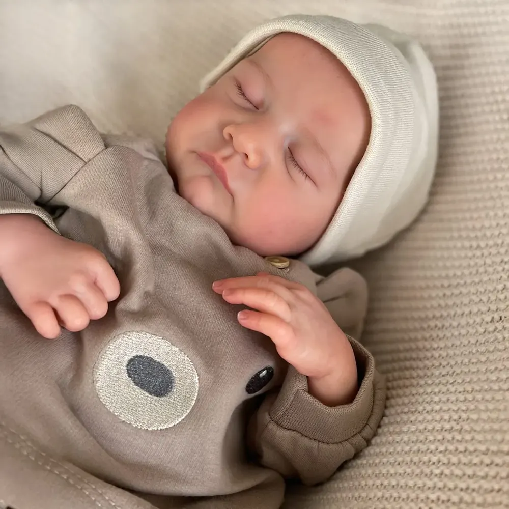12"&16" Newborn Cute Boy or Girl Doll, Full Flexible Silicone Reborn Baby Dolls, photograph 3