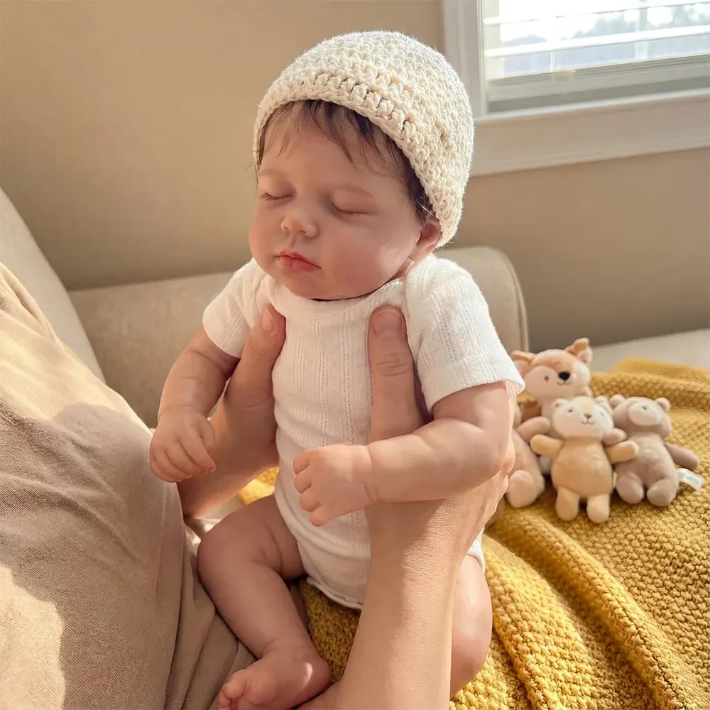 12" & 16" Realistic Full Silicone Reborn Baby Doll with Soft Touch, photograph 5