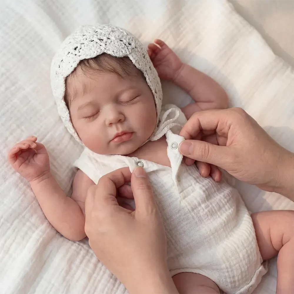 12" & 16" Reborn Baby Dolls with Soft, Supple Texture and Realistic Facial Details, photograph 6