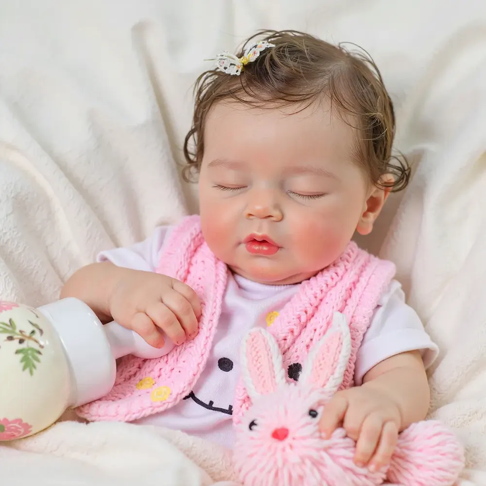12"&16" Supple and Soft Limbs, Flexible Silicone Reborn Baby Doll Boy, photograph 3