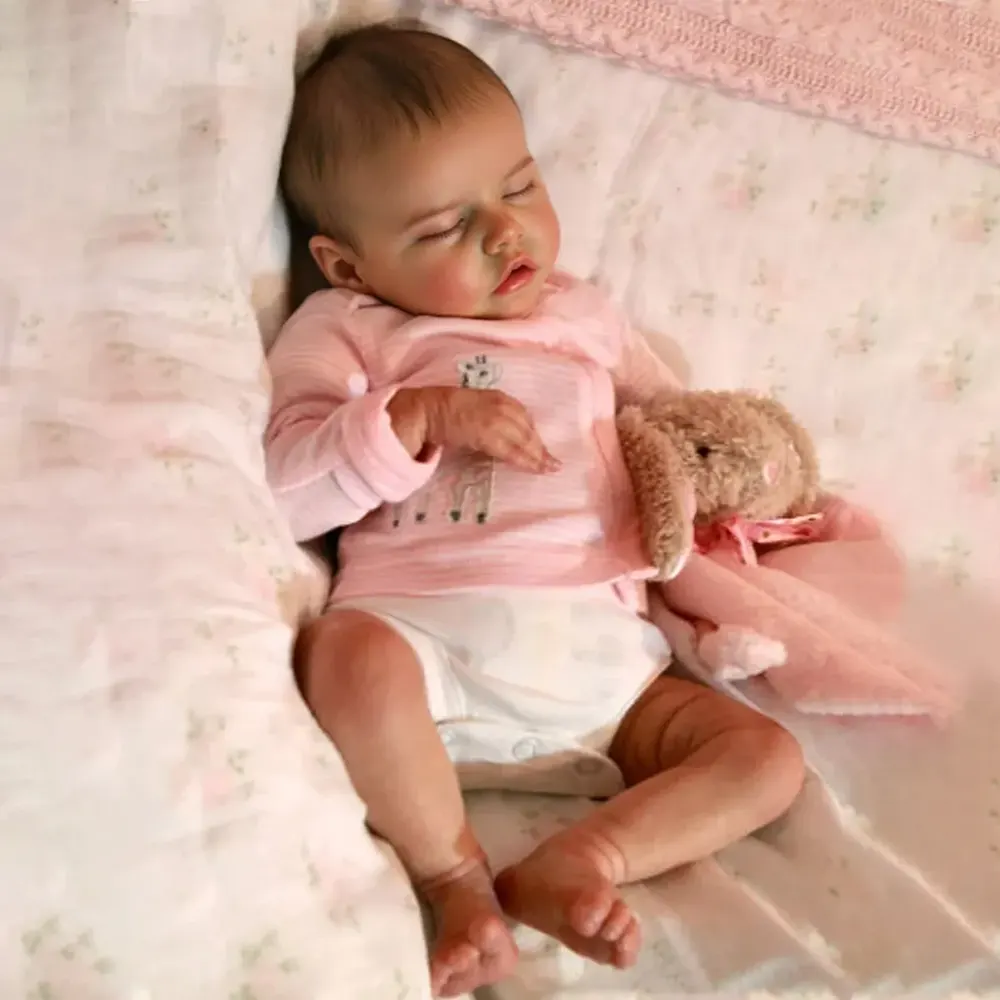 12" & 16" Virginia Fully Squishy Baby Girl, Lifelike & Realistic Handmade Soft, photograph 4