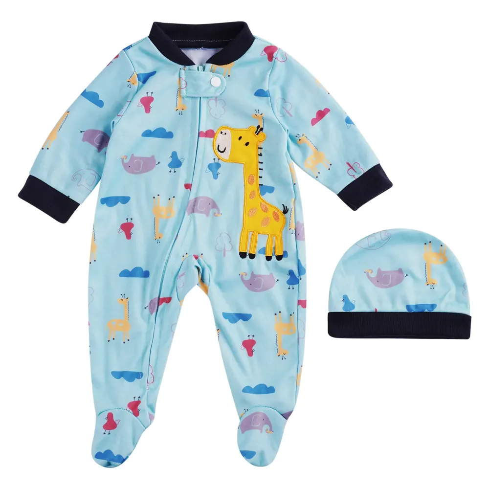 17"-20" Blue for Reborn Boy Baby Accessories 2-Pieces Set