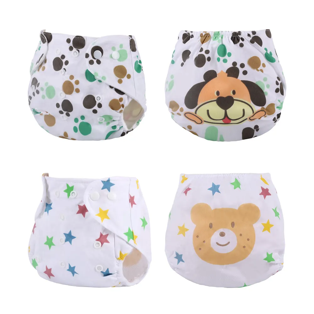 17"-22" Reborn Baby Washable Reusable 2 Pcs Nappies Pants Accessories, photograph 2