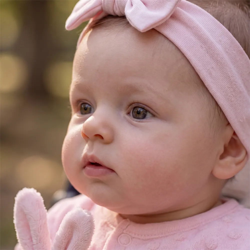 17" Lifelike Baby Girl, Soft Vinyl Body, Ideal for Collectors or Gifts, Belle, photograph 2
