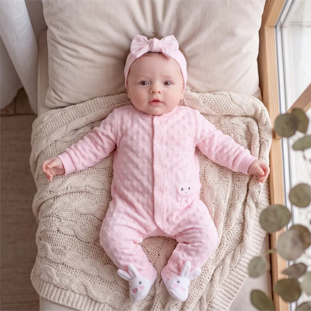 17" Lifelike Reborn Baby Girl with Soft Vinyl BodyRealistic Expression – Belle, photograph 3