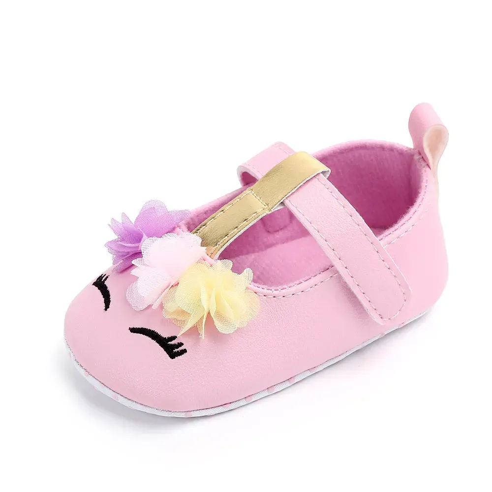 20"-22" Reborn Baby Girl Pink Unicorn Shoes Accessories, photograph 2