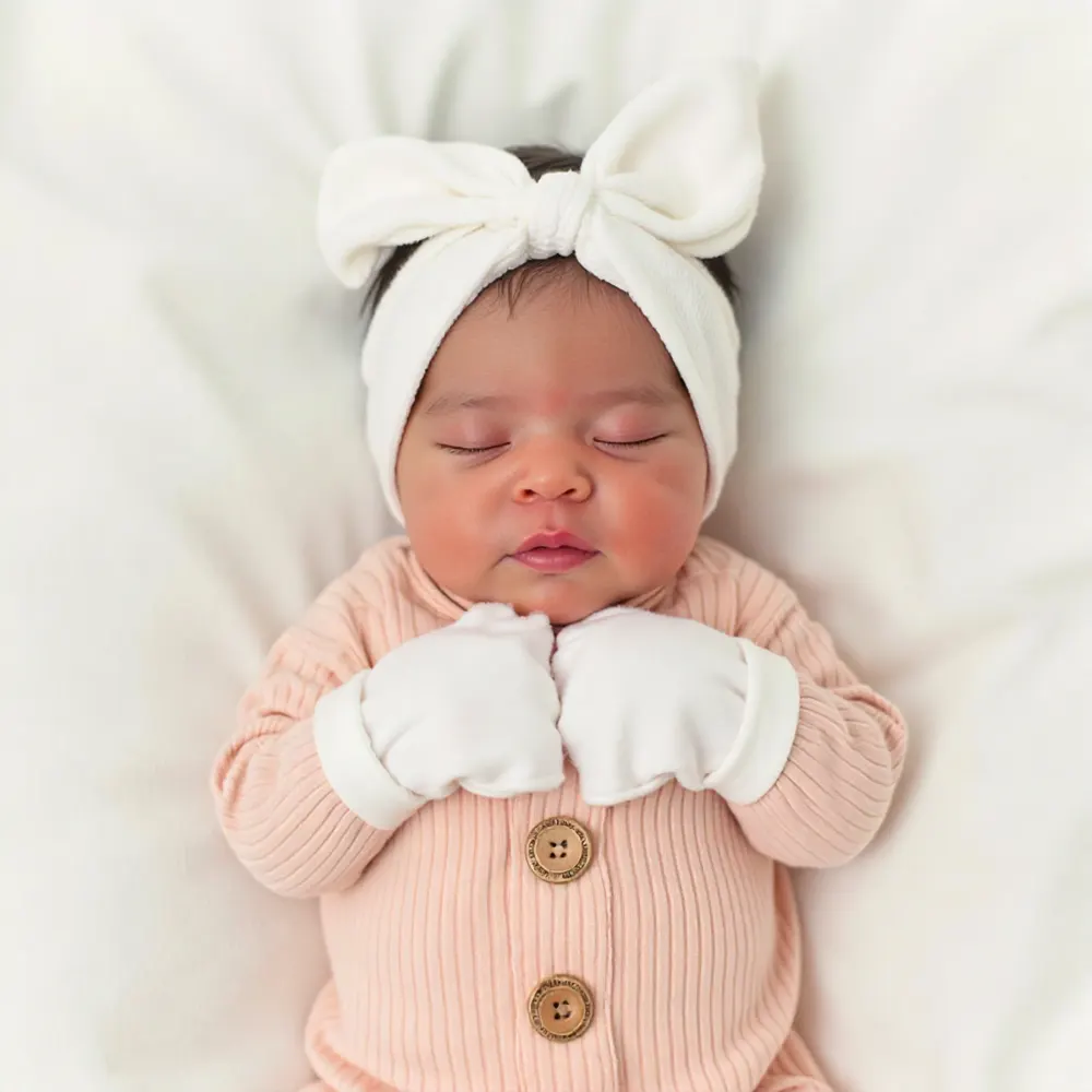 20" Handmade Lifelike Reborn Newborn Baby Sleeping Girl Dottiban, photograph 5