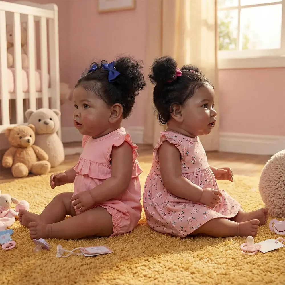 20" Heartbeat and Breathing Reborn Baby Doll with Vinyl Body, photograph 4