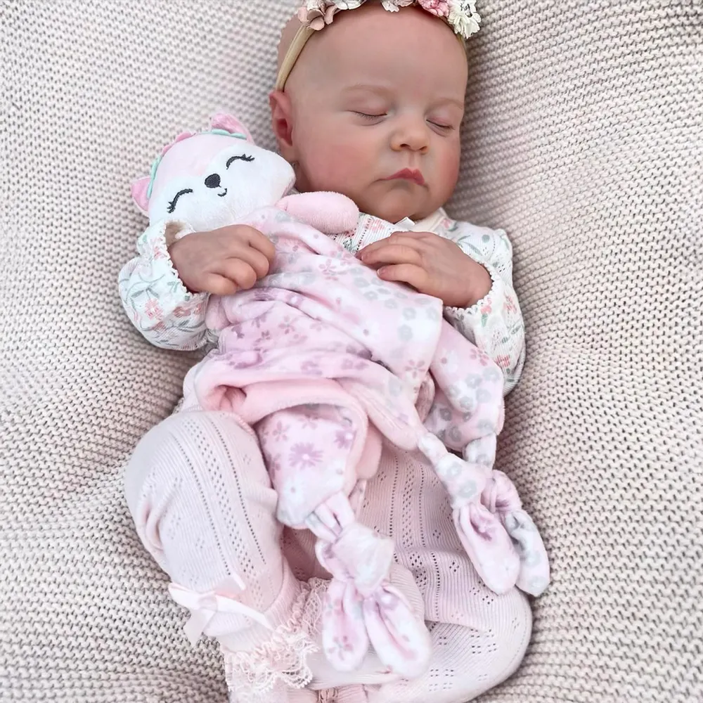 20" Real Lifelike Reborn Baby Doll with Heartbeat and Breath, photograph 5