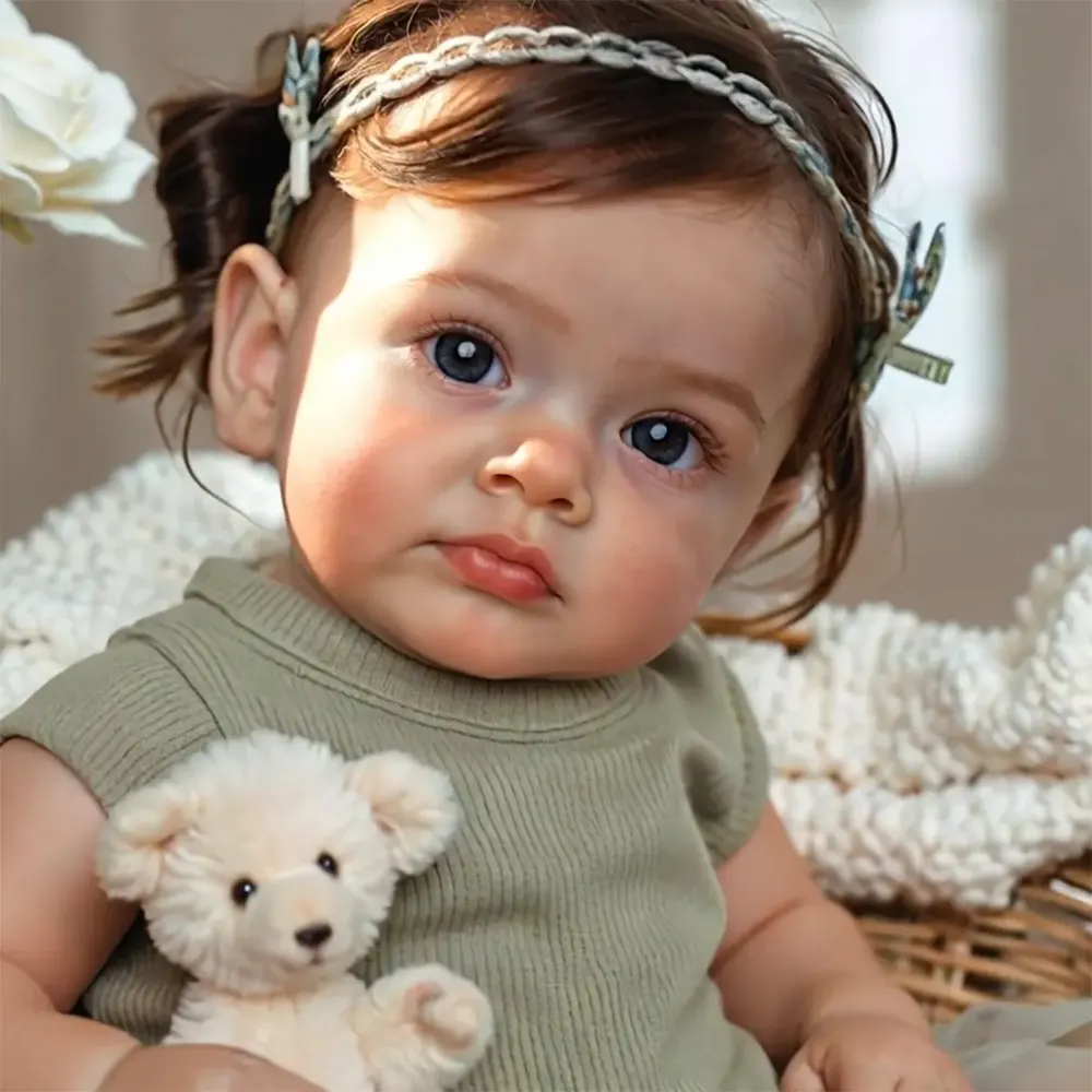 20" Lifelike Baby Dolls Truly Real Lifelike & Realistic Weighted Toddler Handmade, photograph 3