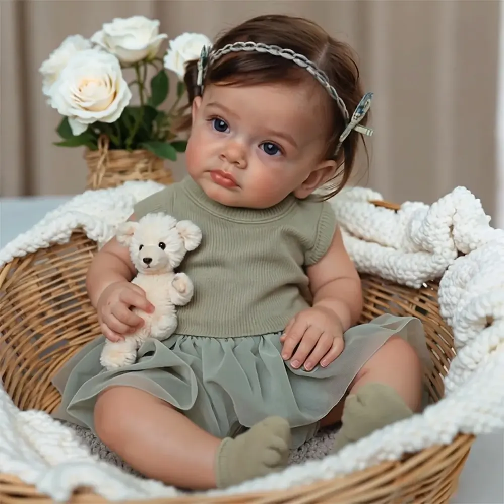 20" Lifelike Baby Dolls Truly Real Lifelike & Realistic Weighted Toddler Handmade, photograph 4