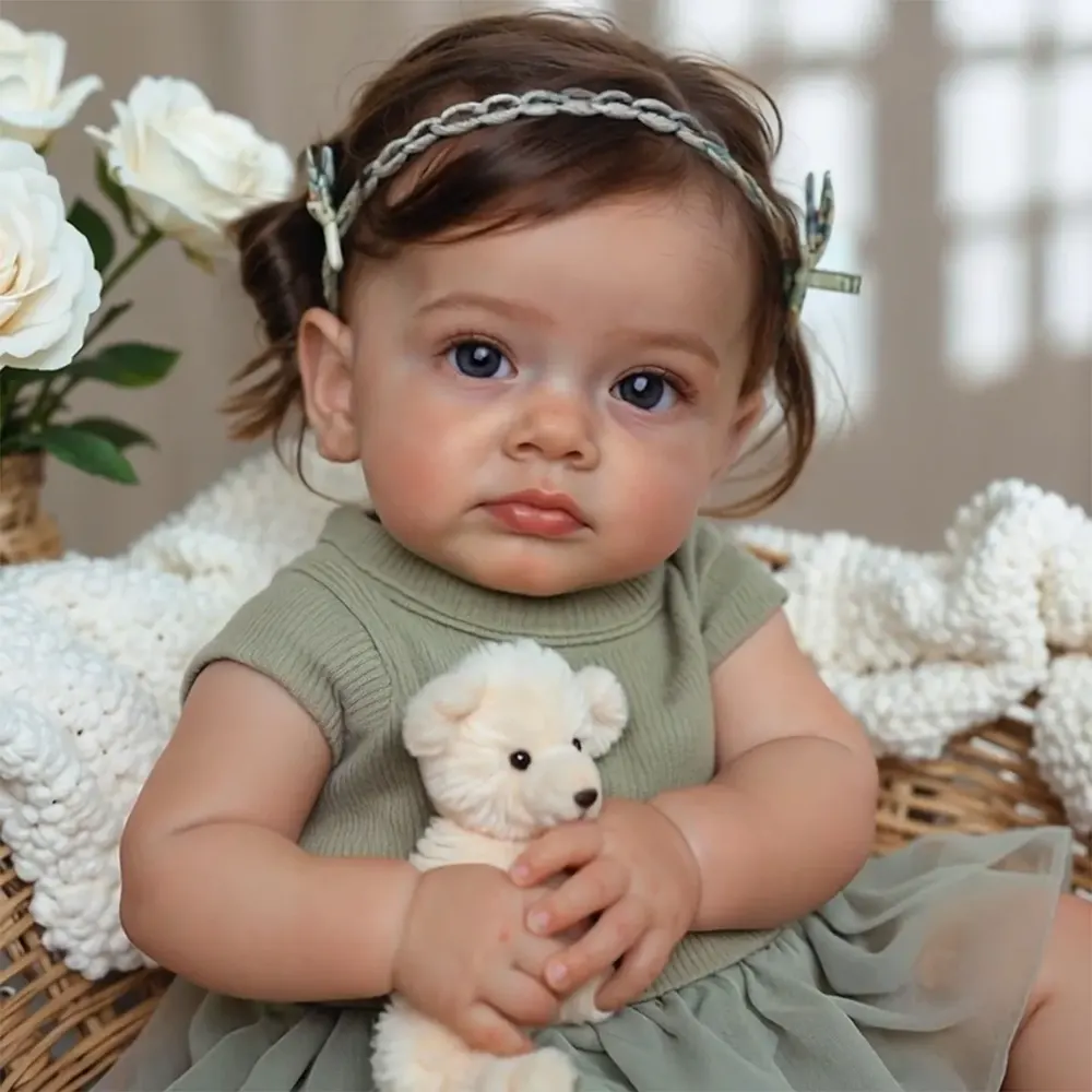 20" Lifelike Baby Dolls Truly Real Lifelike & Realistic Weighted Toddler Handmade, photograph 5