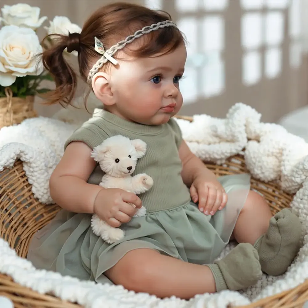 20" Lifelike Baby Dolls Truly Real Lifelike & Realistic Weighted Toddler Handmade, photograph 6