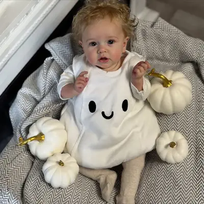 20" Lifelike Reborn Baby Dolls with Blonde Hair