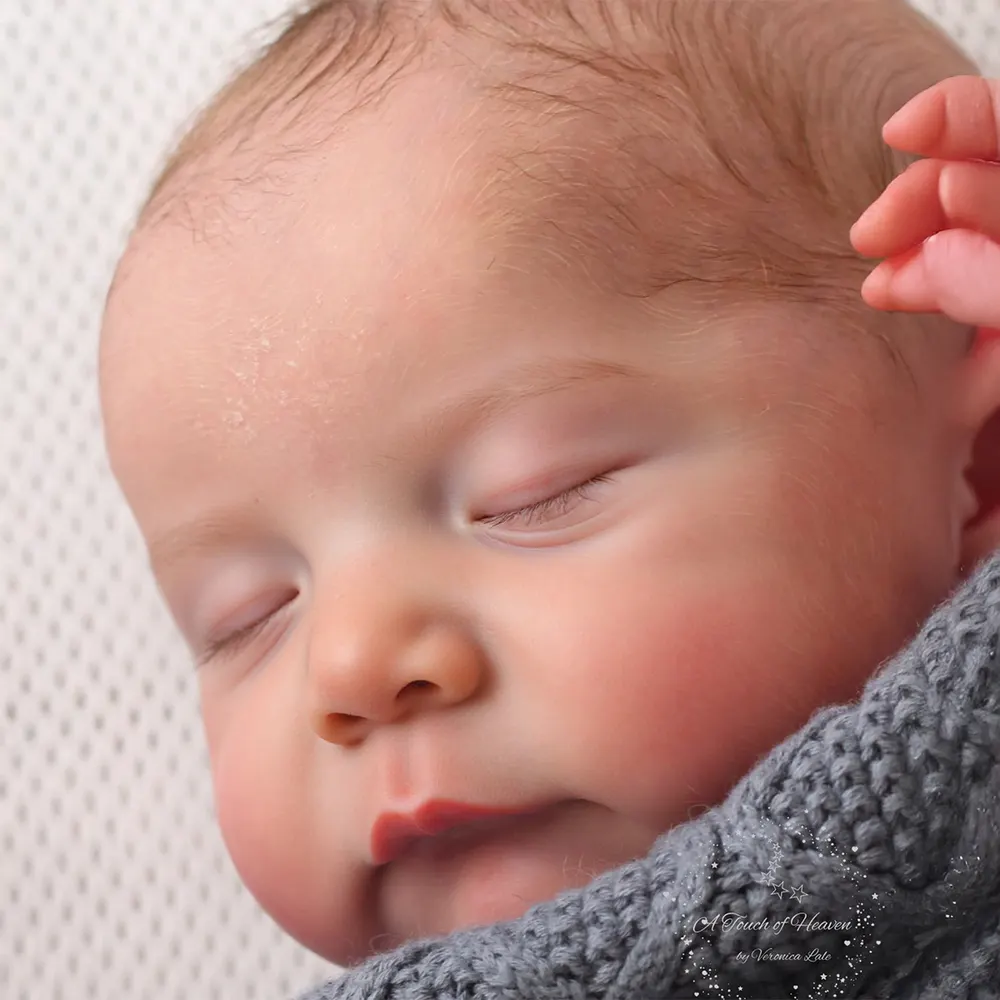 20" Realistic Lifelike Newborn Reborn Baby Doll with Heartbeat and Breath, photograph 2