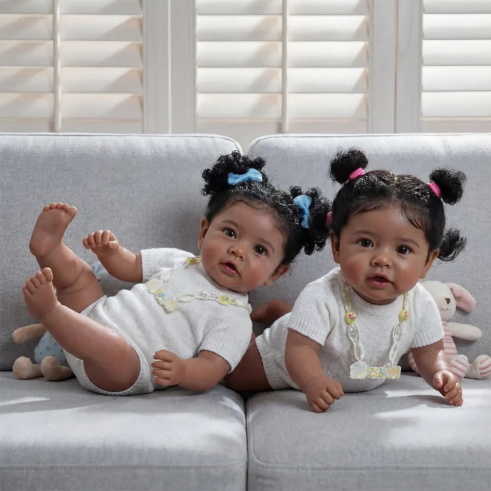 20" Reborn Baby Doll with Heartbeat and Breathing Features