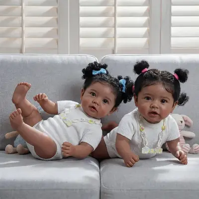 20" Reborn Baby Doll with Heartbeat and Breathing Features