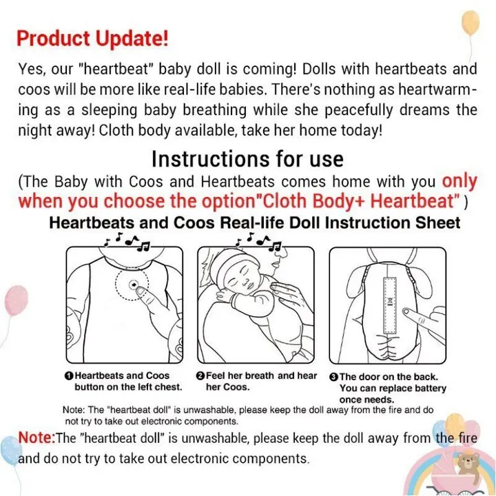 Heartbeat & Sound 20" Reborn Saskia Toddler Baby Boy Jacy, photograph 4
