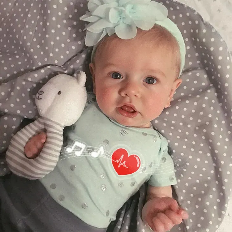20" Sweet Emma Toddler Silicone Reborn Newborn Baby Doll Girl, photograph 6