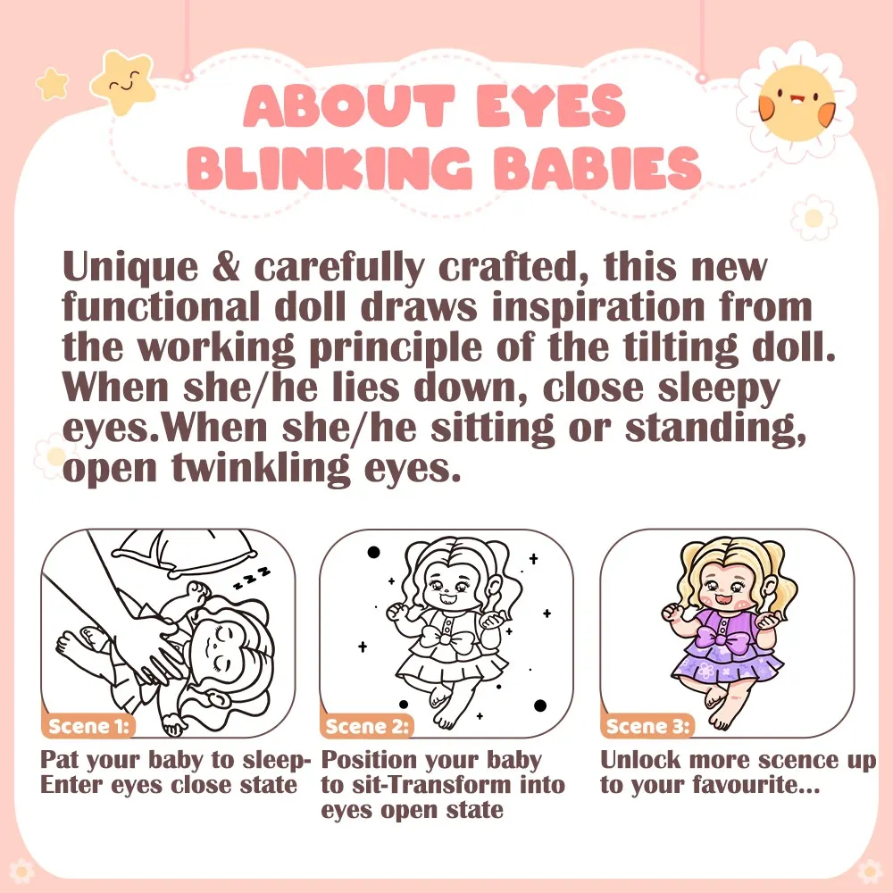20" Truly Look Real Reborns Newborn Baby Doll Girl Lifelike Weighted Silicone Baby, photograph 4