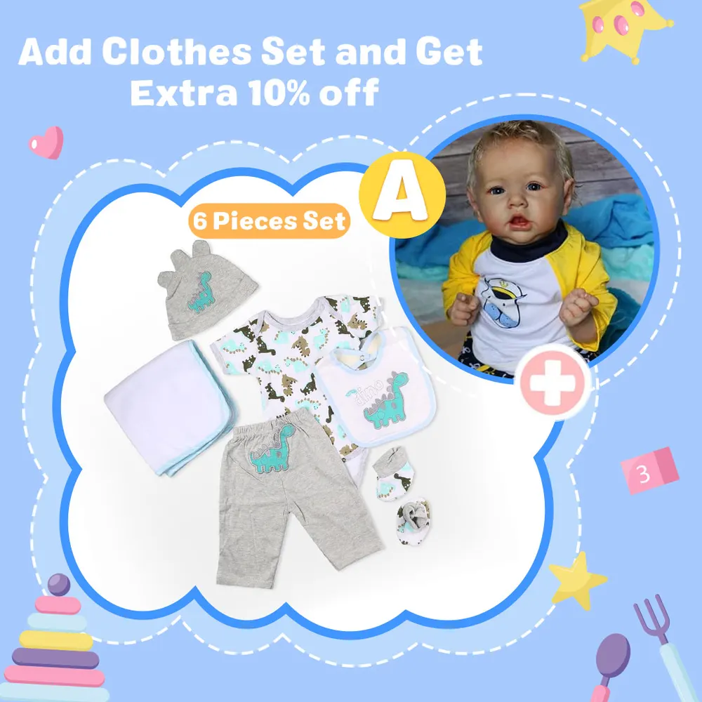 20" Kids Play Gift Reborn Silicone Baby Doll Boy, photograph 5