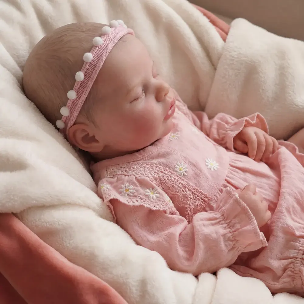 6–16" Full Body Silicone Baby Girl Doll Rory Handmade Soft Newborn Age 3+, photograph 3