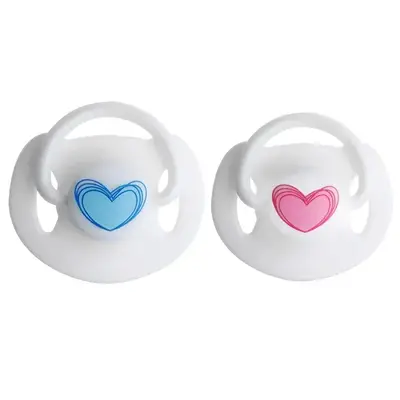 Reborn Dolls Magnetic Pacifier 2 Piece Set Safest Reborn Baby Doll Accessories