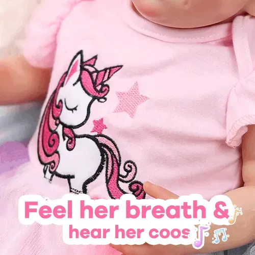 Heartbeat & Sound Black 20"Reborn Lover Chaya Reborn Toddlers Weighted Baby Doll, photograph 3
