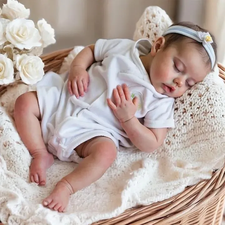 Drink and Wet System 12" & 16" Full Body Silicone Reborn Baby Doll Festival, photograph 4