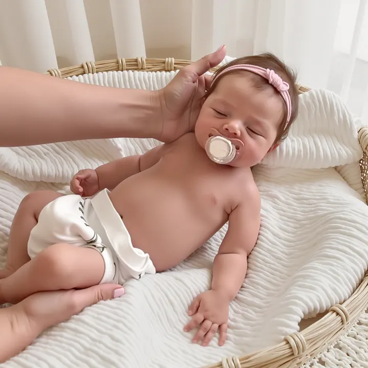 Drink and Wet System 12" & 16" Realistic Silicone Reborn Baby Doll, photograph 6