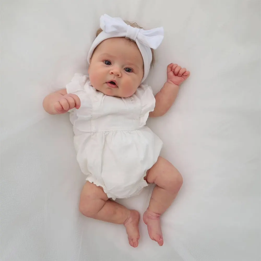 Drink & Wet System 12" & 16" & 20" Full Silicone Baby Doll with Gentle Cuddles, photograph 3