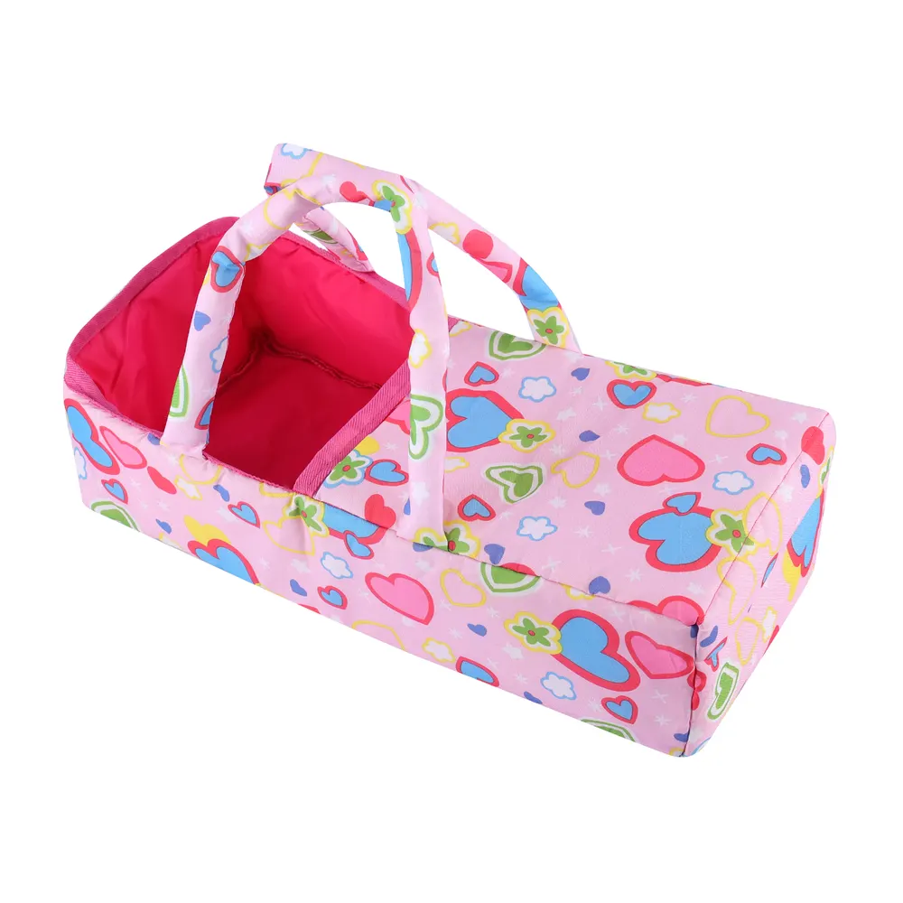 12"-16" Reborn Baby Doll Red Baby Pink Basket Set Accessories