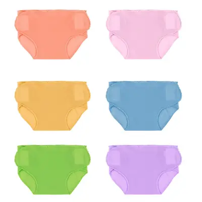 17"-22" Reborn Baby Colourful Nappies Clothes Accessories (6 pcs)