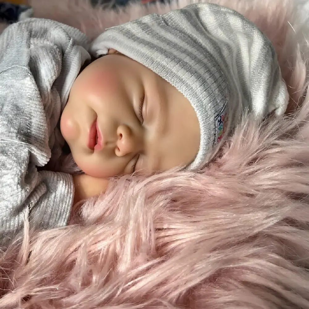 Full Body Silicone Reborn Baby Doll 12"/16" Ultra Realistic Girls & Boys—Octavian, photograph 3