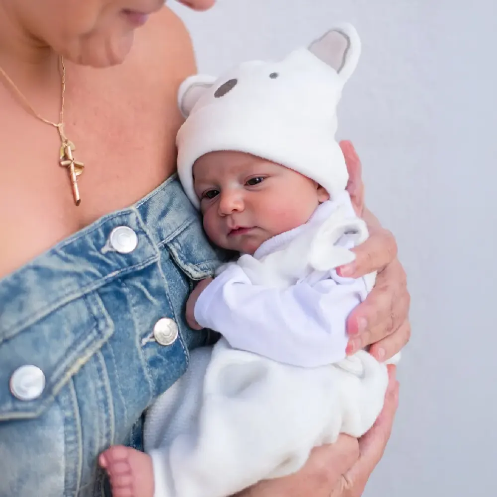 Full Body Silicone Reborn Baby Doll 12"/16" Ultra Realistic Newborn Boy– Tobias, photograph 5