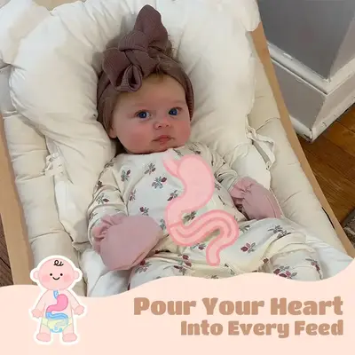 Full Body Silicone Soft Reborn Baby with Weighted Body, 12"/16"/20" Newborn Girl